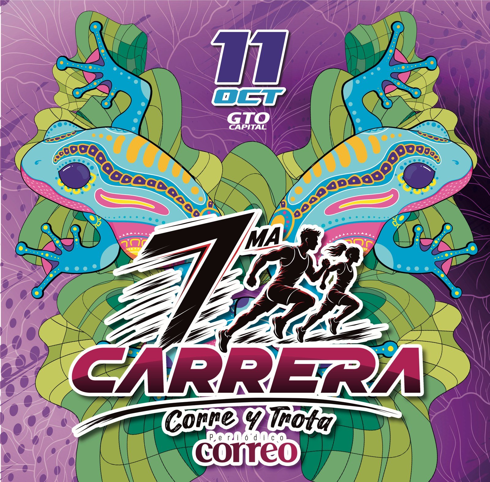 7ma Carrera Atlética Periódico Correo — 11 de octubre, Guanajuato Capital. Corre y Trota.